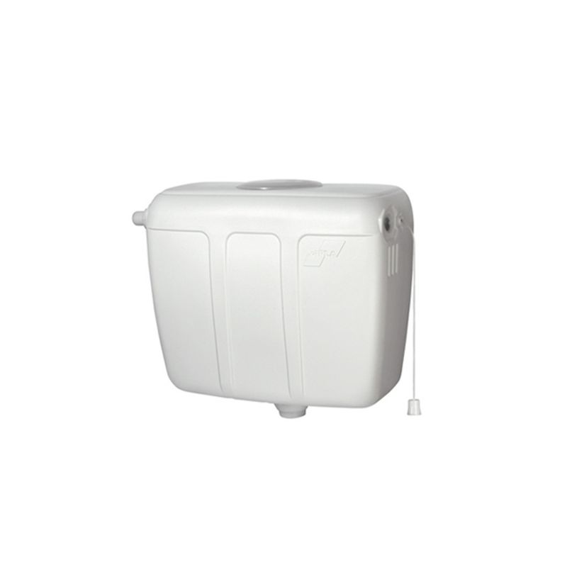 Caixa de Descarga Plástica para Banheiro Branco 0606 - Cipla