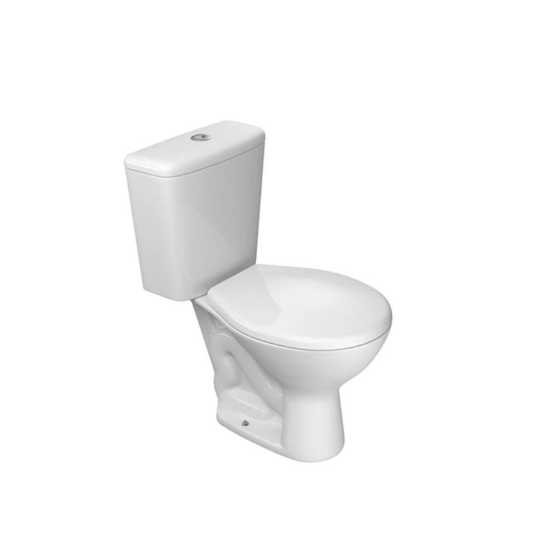 Vaso Sanitario com Caixa Acoplada Izy Branco Dual Flux 3/6L - Deca Vaso Sanitario com Caixa Acoplada Izy Branco Dual Flux 3/6L - Deca
