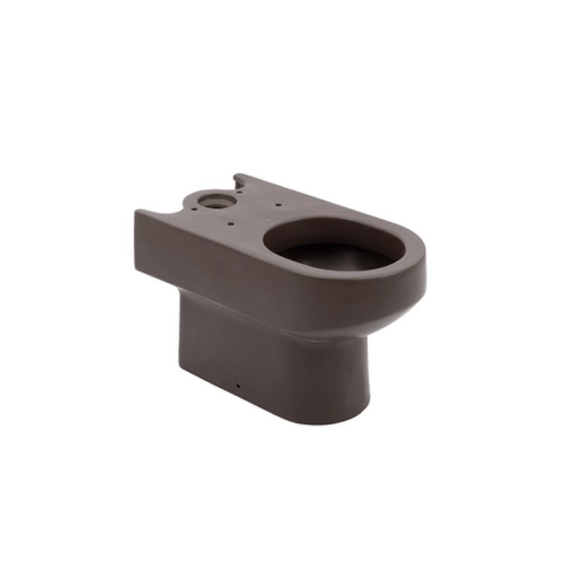 Vaso Sanitário para Caixa Acoplada Carrara Marrom Fosco - Deca Vaso Sanitário para Caixa Acoplada Carrara Marrom Fosco - Deca