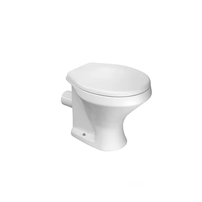 Vaso Sanitário Convencional com Saída Horizontal Ravena Branco - Deca Vaso Sanitário Convencional com Saída Horizontal Ravena Branco - Deca