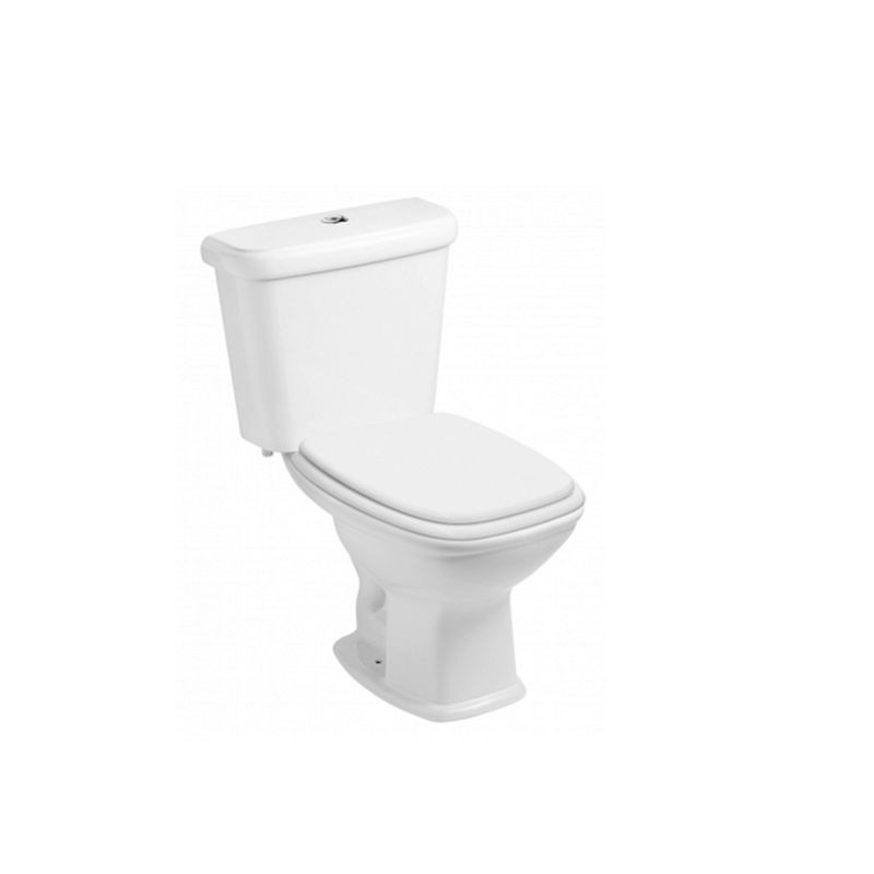 Conjunto Bacia com Caixa Acoplada Fit Plus 3/6L Ecoflush Branco - Celite Conjunto Bacia com Caixa Acoplada Fit Plus 3/6L Ecoflush Branco - Celite
