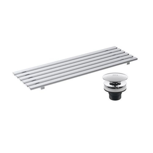 Kit Grelha + Válvula para Cuba Cromado - Deca