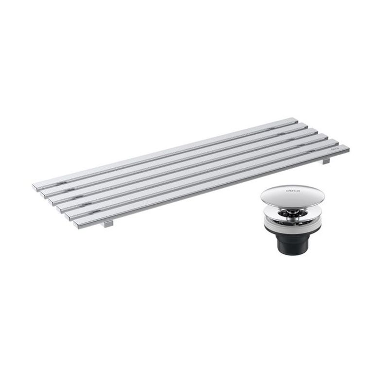 Kit Grelha + Válvula para Cuba Cromado - Deca Kit Grelha + Válvula para Cuba Cromado - Deca