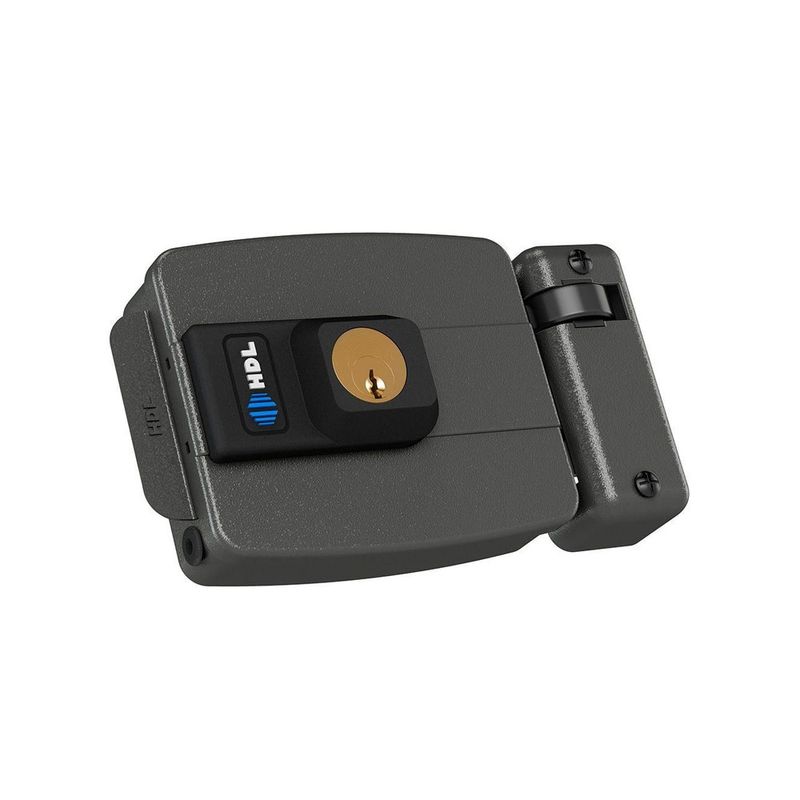 Fechadura Eletrica C90 Dupla Cinza - HDL Fechadura Eletrica C90 Dupla Cinza - HDL