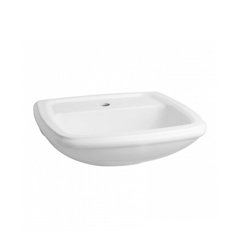 Lavatório Fit para Coluna 52x42,07cm Branco - Celite Lavatório Fit para Coluna 52x42,07cm Branco - Celite