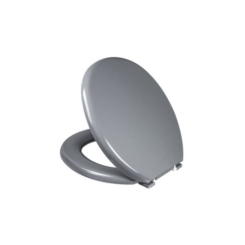 Assento Sanitário Almofadado Cinza - Astra Assento Sanitário Almofadado Cinza - Astra