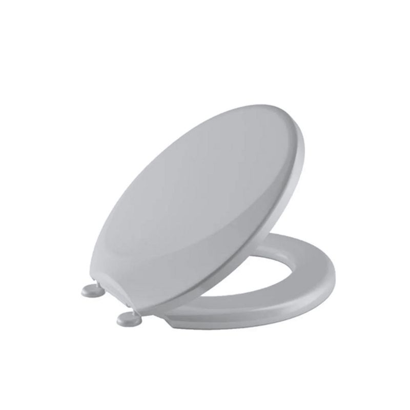 Assento Sanitário Cinza Almofadado - Tigre Assento Sanitário Cinza Almofadado - Tigre