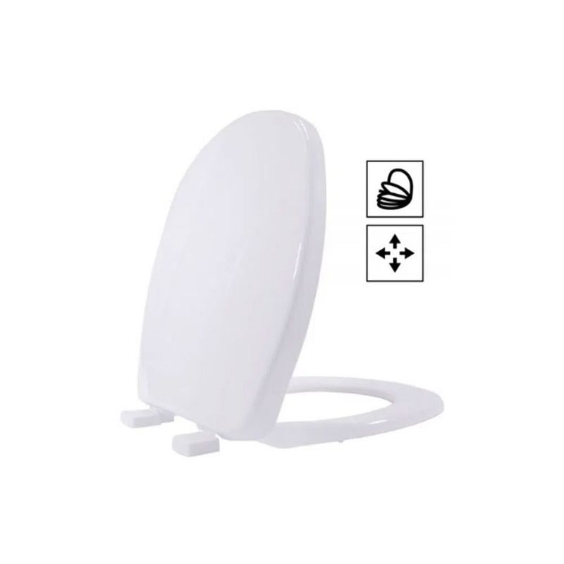Assento Sanitário Soft Close Branco Aspen Evolution - Tupan