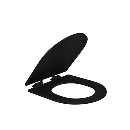 Assento Sanitário Poliester Black Matte Level AP.237.BL.MT.94 - Deca