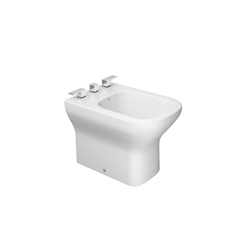 Bidê com 3 Furos Axis B.47.17 Branco - Deca Bidê com 3 Furos Axis B.47.17 Branco - Deca