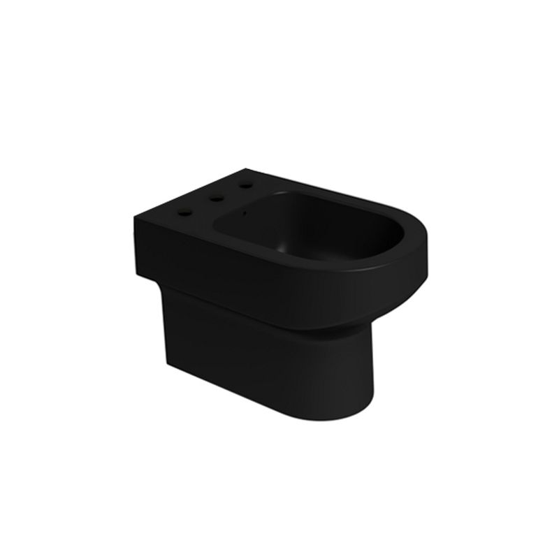 Bidê Com 3 Furos Ébano Fosco Carrara B.60.94 - Deca Bidê Com 3 Furos Ébano Fosco Carrara B.60.94 - Deca