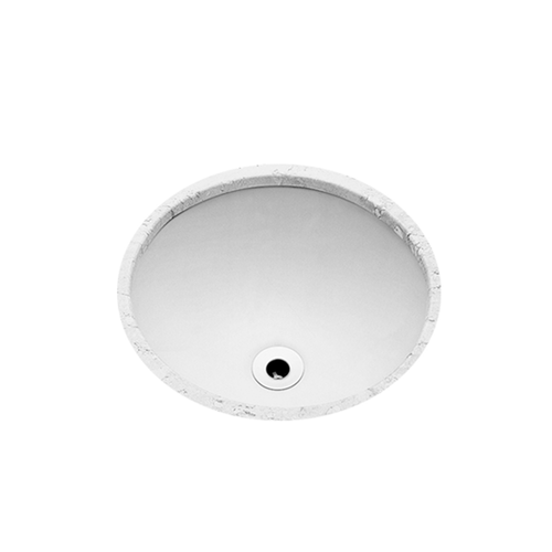 Cuba de Embutir Redonda Cinza Prata 36,5cm - Celite