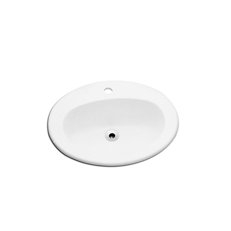 Cuba de Sobrepor Oval Branco 52x44,05cm - Celite Cuba de Sobrepor Oval Branco 52x44,05cm - Celite