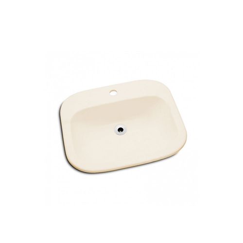 Cuba de Sobrepor Retangular Pergamon 52x46cm - Celite
