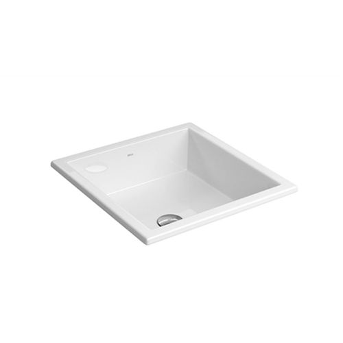 Cuba de Sobrepor Quadrada Branco 41cm - L.700.17 - Deca