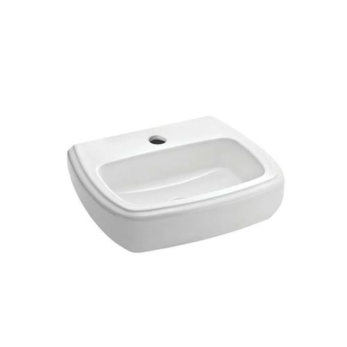 Cuba de Apoio Retangular Branco 45x36 Fit - Celite