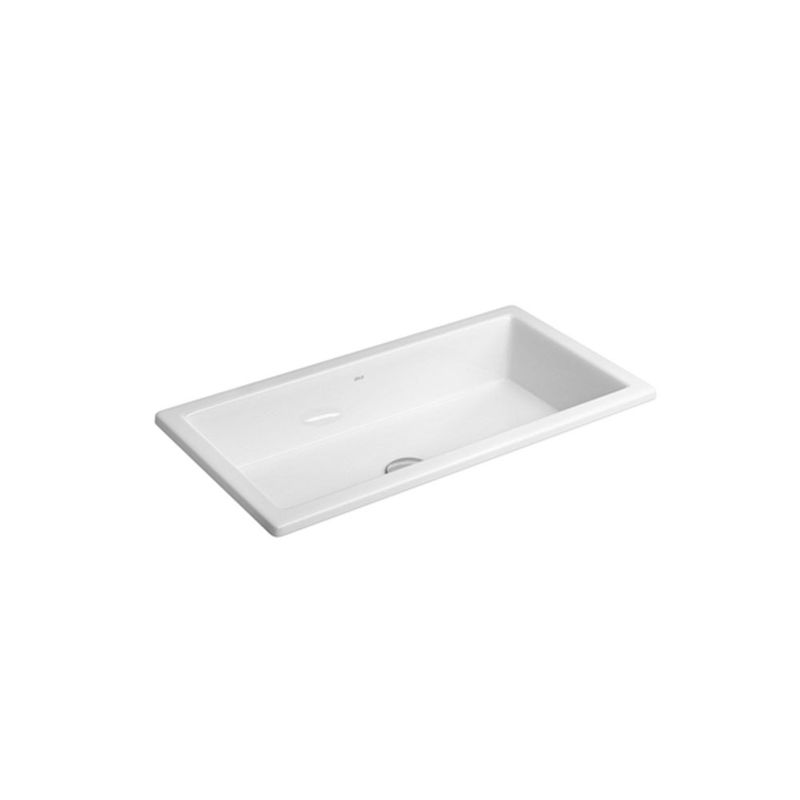 Cuba de Sobrepor Retangular Branco 30,5x59cm - L.1070.17 - Deca Cuba de Sobrepor Retangular Branco 30,5x59cm - L.1070.17 - Deca