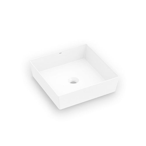 Cuba de Apoio Quadrada Branco 38x38cm P5 Platinum - Incepa