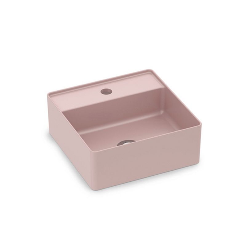 Cuba de Apoio Quadrada Rose 35cm P4 Platinum - Incepa Cuba de Apoio Quadrada Rose 35cm P4 Platinum - Incepa