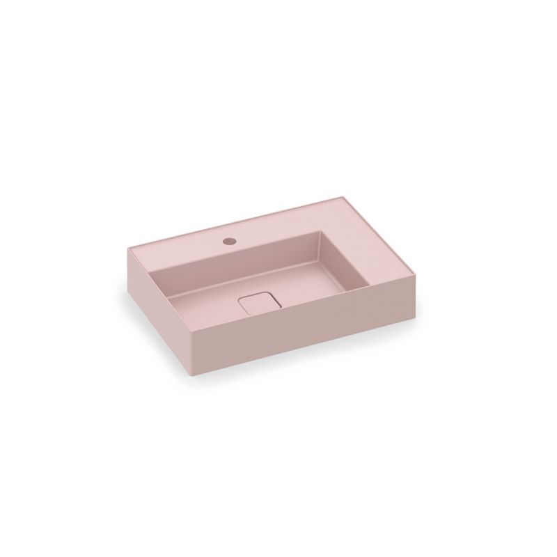 Cuba de Apoio Retangular Rose 60x41cm P8 Platinum - Incepa Cuba de Apoio Retangular Rose 60x41cm P8 Platinum - Incepa