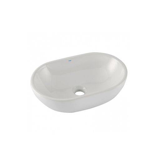 Cuba de Apoio Oval Branco 45x29,5 R3 Loft - Incepa