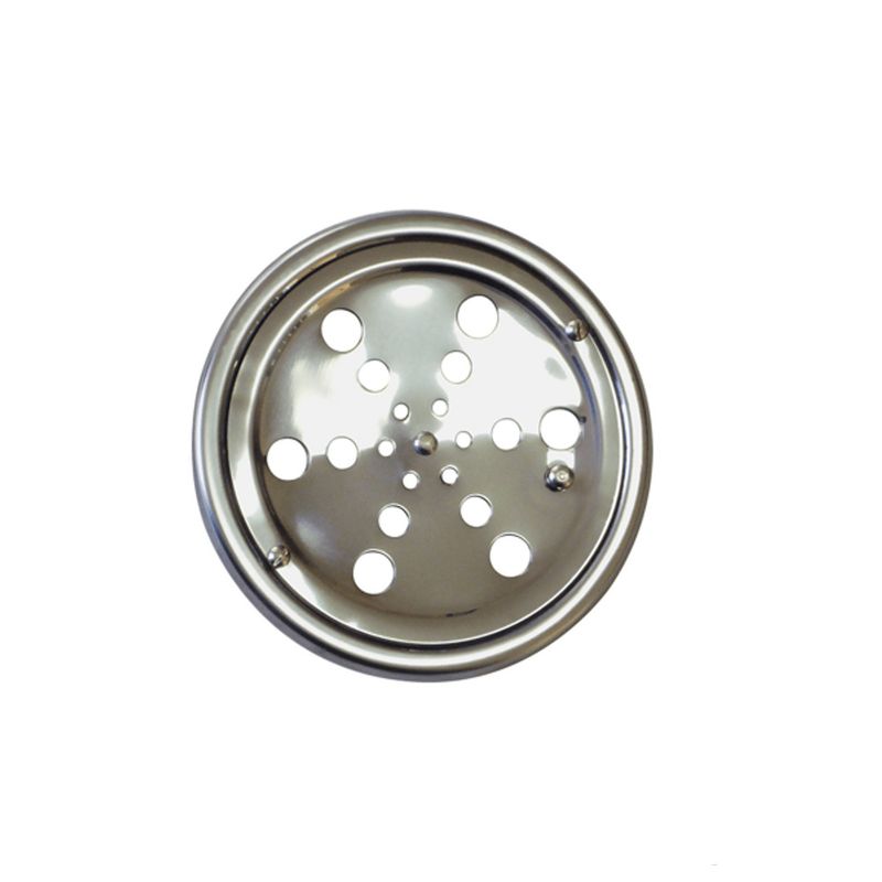 Grelha Ralo Redondo Inox Com Caixilho 100mm - Aminox Grelha Ralo Redondo Inox Com Caixilho 100mm - Aminox