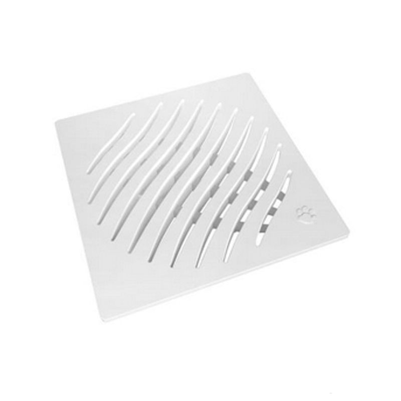 Grelha Ecológica Quadrada 150mm Branca - Tigre Grelha Ecológica Quadrada 150mm Branca - Tigre