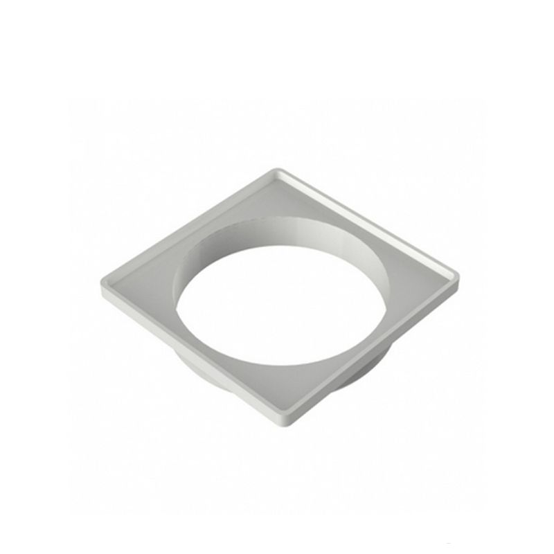 Porta Grelha Quadrada 150mm Branca - Tigre Porta Grelha Quadrada 150mm Branca - Tigre