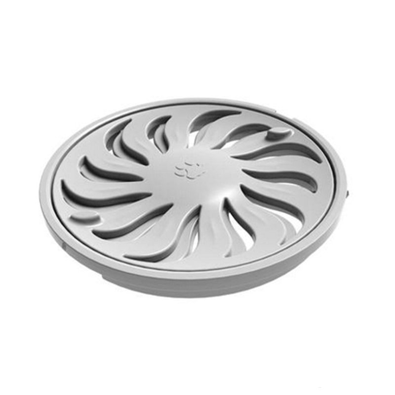 Grelha Abre e Fecha Redonda 100mm Branca - Tigre Grelha Abre e Fecha Redonda 100mm Branca - Tigre