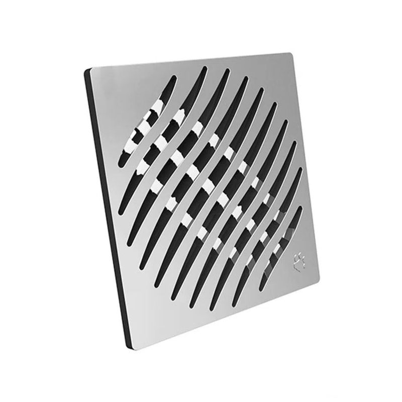 Grelha Quadrada Inox 150mm - Tigre Grelha Quadrada Inox 150mm - Tigre