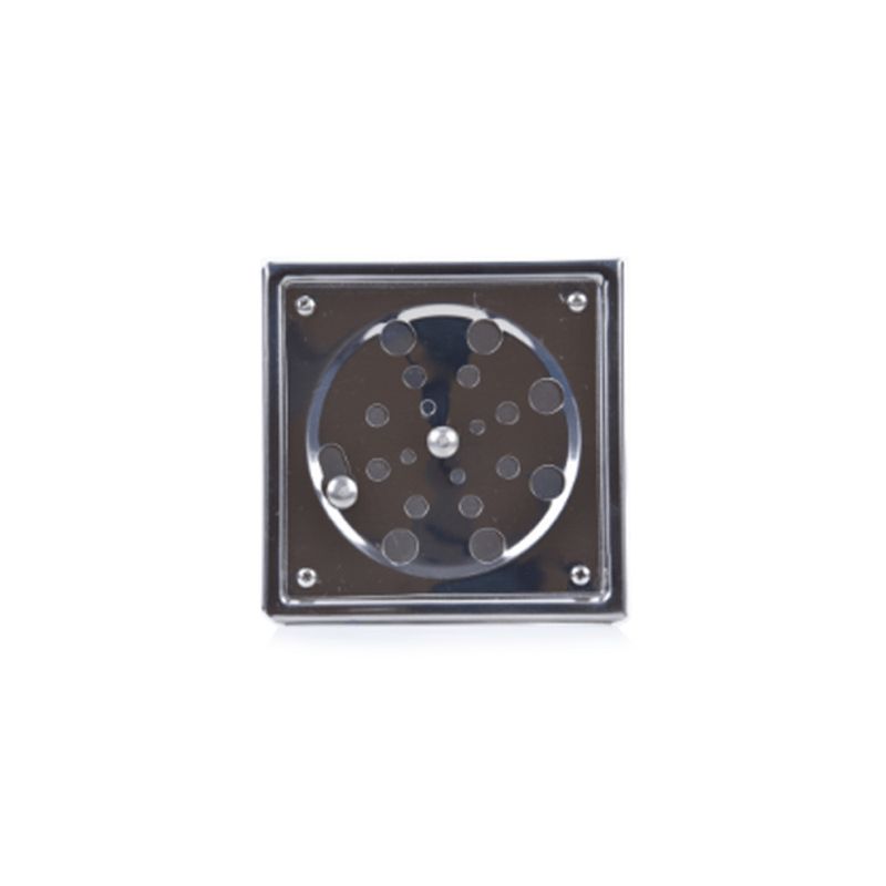 Ralo Grelha Quadrada Abre e Fecha com Caixilho Inox 100mm - Baricar Ralo Grelha Quadrada Abre e Fecha com Caixilho Inox 100mm - Baricar