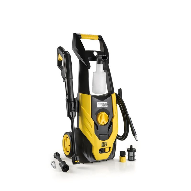 Lavadora de Alta Pressão 1400W com 1600PSI 127V - Tramontina Lavadora de Alta Pressão 1400W com 1600PSI 127V - Tramontina