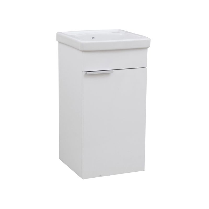 Tanque Simples em Louça com Gabinete 7L Branca - Celite Tanque Simples em Louça com Gabinete 7L Branca - Celite