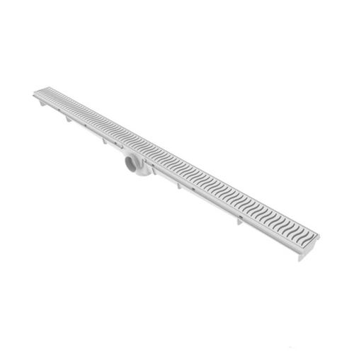 Ralo Linear com Grelha 90cm Branco - Tigre
