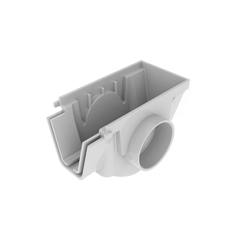 Terminal Com Saidas Ralo Linear - Branco Tigre Terminal Com Saidas Ralo Linear - Branco Tigre