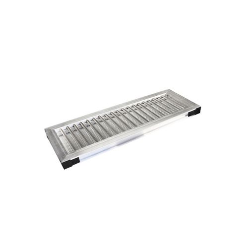 Grelha Ralo Alumínio com Tela Anti Inseto Água Pluvial 15x50cm - JJM