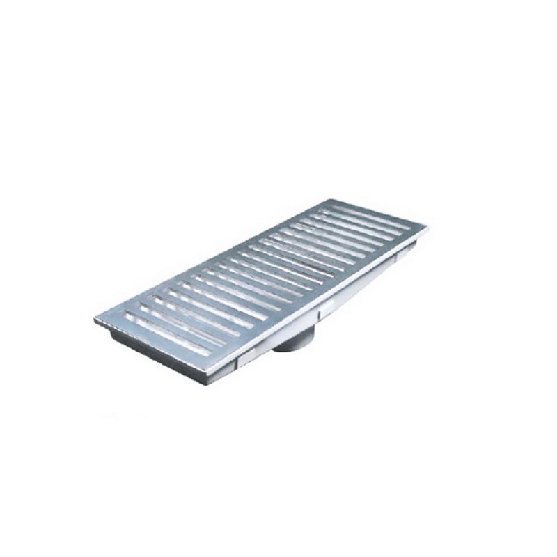 Grelha com Caixa Coletora em Alumínio e Fibra de Vidro para Água Pluvial 15x30cm - JJM Grelhas Grelha com Caixa Coletora em Alumínio e Fibra de Vidro para Água Pluvial 15x30cm - JJM Grelhas