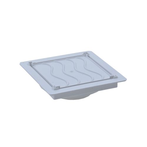 Ralo Oculto com Grade Anti Inseto Hide PVC 15x15cm - JJM Grelhas