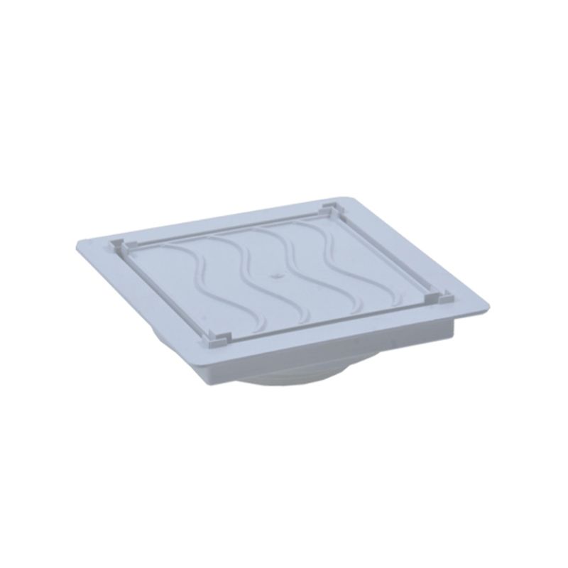 Ralo Oculto com Grade Anti Inseto Hide PVC 15x15cm - JJM Grelhas Ralo Oculto com Grade Anti Inseto Hide PVC 15x15cm - JJM Grelhas