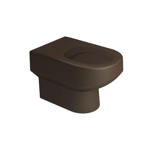 Bacia Convencional Carrara Marrom Fosco - Deca