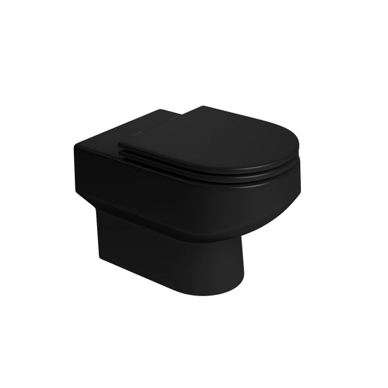 Vaso Sanitário Convencional Carrara Ébano Fosco - Deca Vaso Sanitário Convencional Carrara Ébano Fosco - Deca