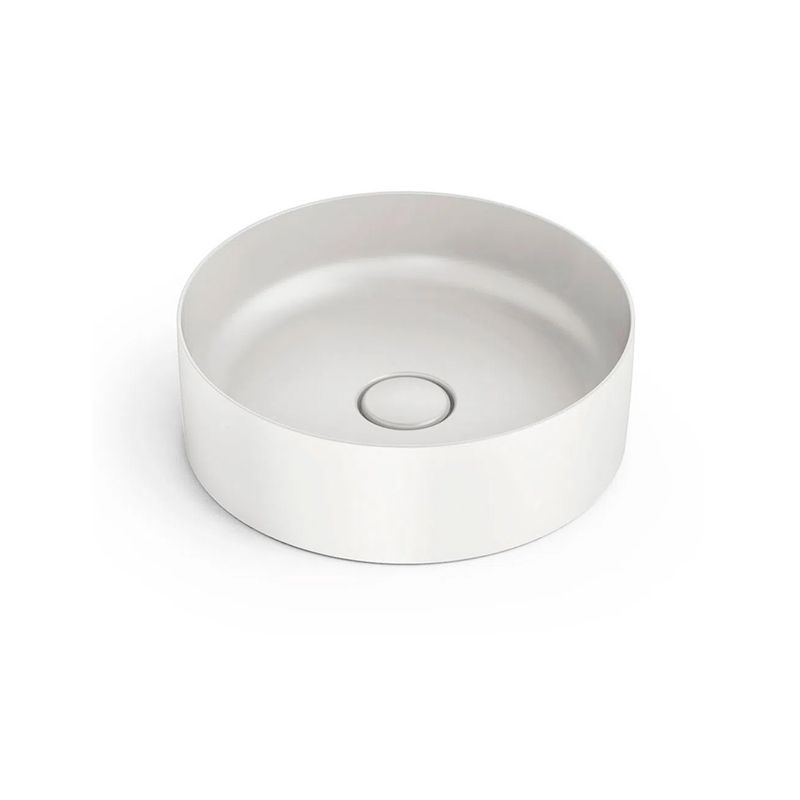 Cuba de Apoio Redonda Branco Matte 39x39cm P2 Platinum - Incepa Cuba de Apoio Redonda Branco Matte 39x39cm P2 Platinum - Incepa