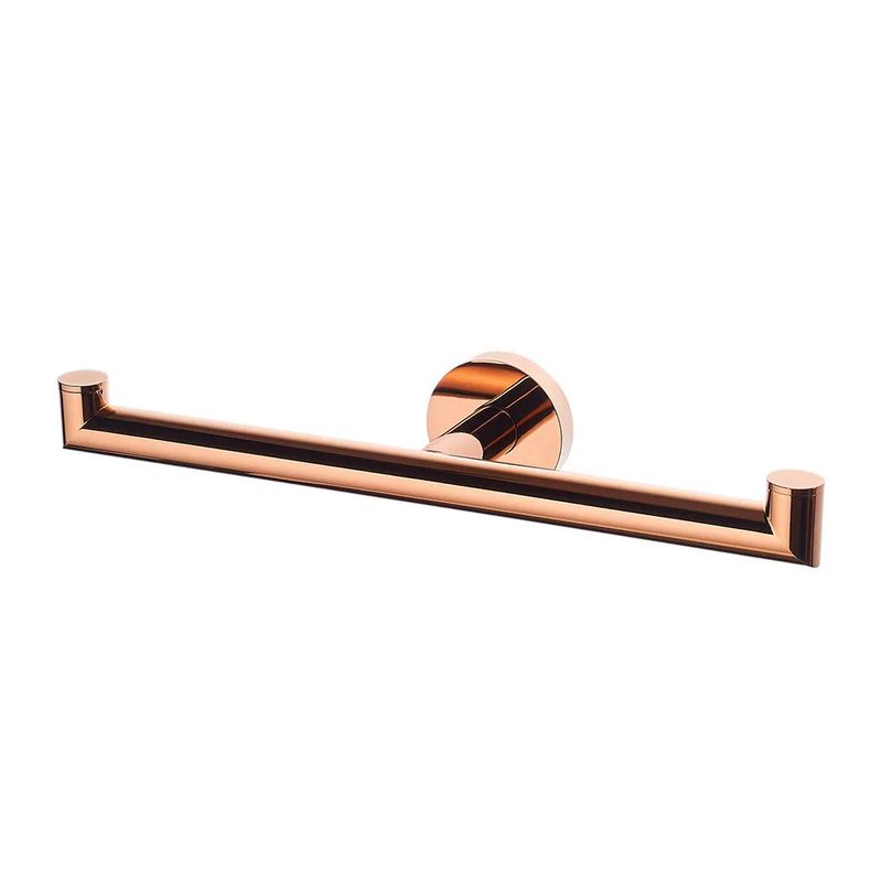 Porta Toalha Rosto Duplo Rose Gold Loren Loft 2022 R82 - Lorenzetti Porta Toalha Rosto Duplo Rose Gold Loren Loft 2022 R82 - Lorenzetti