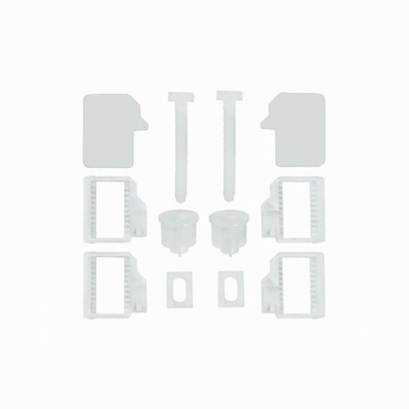 Conjunto de Fixação Branco para Assentos Almofadados - Astra Conjunto de Fixação Branco para Assentos Almofadados - Astra