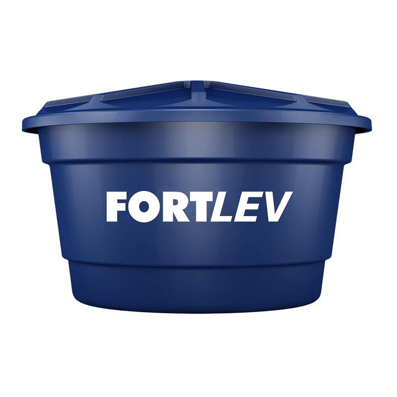 Caixa Dagua 750 Litros de Polietileno Azul com Tampa - Fortlev Caixa Dagua 750 Litros de Polietileno Azul com Tampa - Fortlev