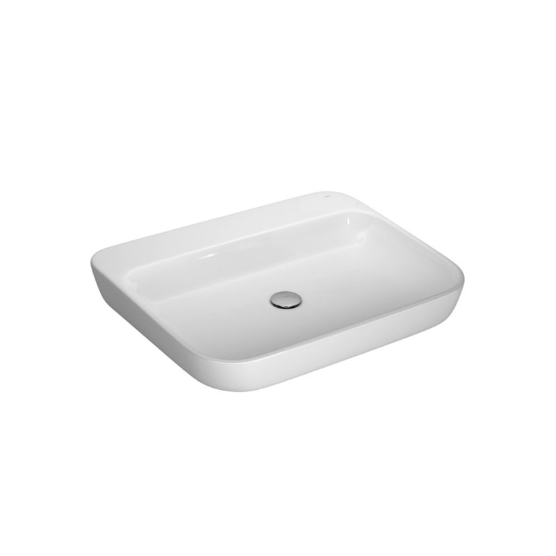 Cuba de Apoio Retangular Branco Gelo 46,5x60cm L.1057.17 - Deca Cuba de Apoio Retangular Branco Gelo 46,5x60cm L.1057.17 - Deca