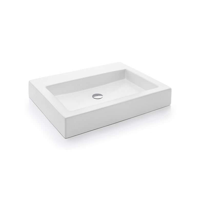 Cuba de Apoio Retangular Branco 61x46cm - Docol Cuba de Apoio Retangular Branco 61x46cm - Docol