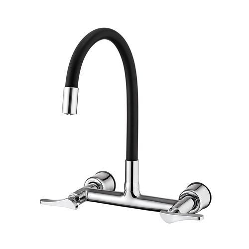 Misturador de Parede para Cozinha Bica Móvel Black Loren Flex - Lorenzetti