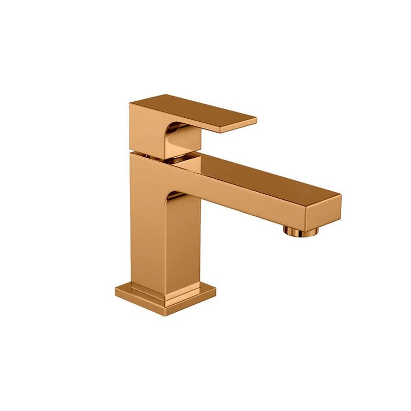 Torneira de Bancada para Banheiro Bica Baixa Red Gold Unic 1197.GL90 - Deca Torneira de Bancada para Banheiro Bica Baixa Red Gold Unic 1197.GL90 - Deca