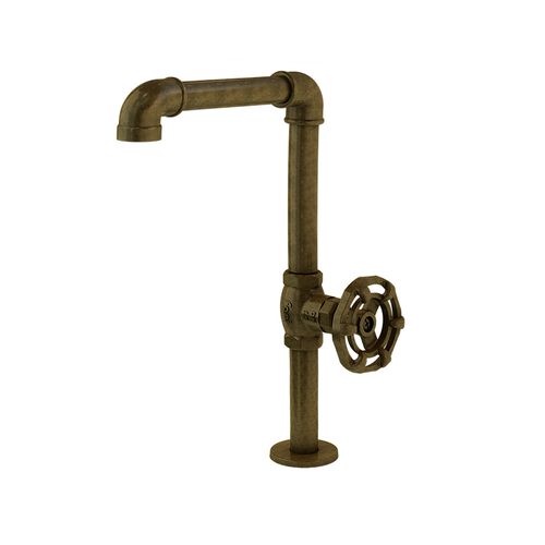 Torneira Estilo Industrial para Banheiro de Bancada Bica Alta Living - Fani